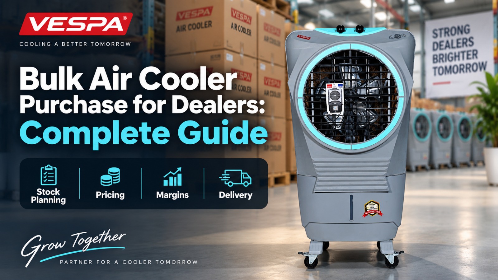 Bulk air coolers purchase for dealers